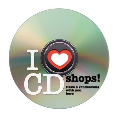 「I ♥ CD shops!」オフィシャルアカウント。
ミュージシャン、ショップの方々、リスナーの方々、音楽を愛する全ての人たちが、“CDを手に取る喜び”“お店に足を運ぶワクワク感”を改めて感じてもらえますように。