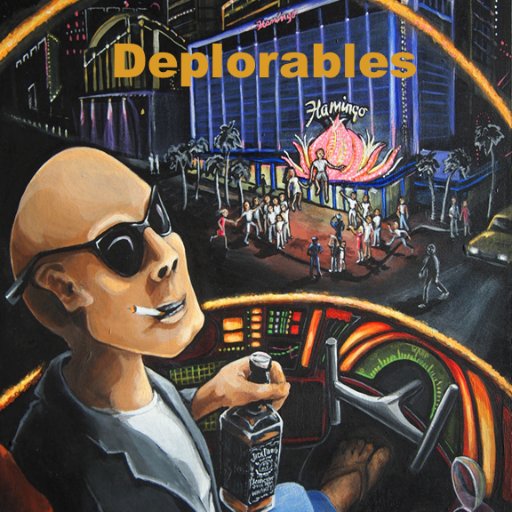 Author of Deplorables. A Story about Drunken Aliens in Las Vegas.
Currently suffering from Brain Cancer. Got 3 to 24 months.