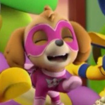 Hey everyone, I'm Skye! I'm the airpup in the Paw Patrol! This pups gotta fly!