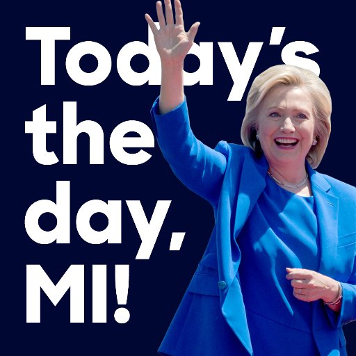 The official account for our grassroots team to elect @HillaryClinton in Michigan. Text MI to 47246 to get involved! #ImWithHer