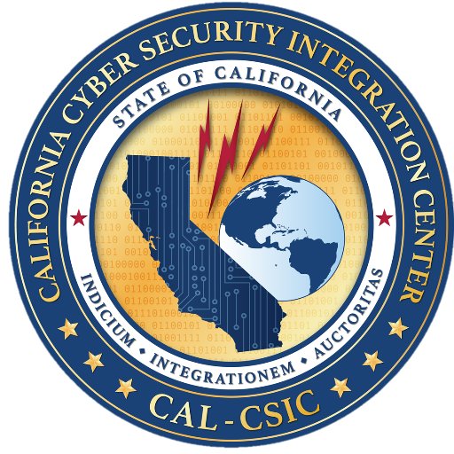 Official Account of the California Cybersecurity Integration Center, a partnership of state and federal agencies working together to protect California