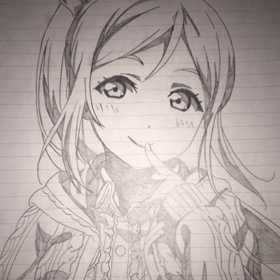 主にラブライブ！μ's、aqours の絵を描いています