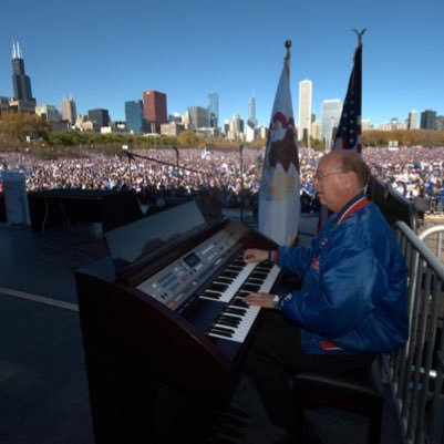 With help from his friends in the press box, this account is dedicated to Gary Pressy, Wrigley Field Organist since 1987. Tweets directly from Gary signed: -GP