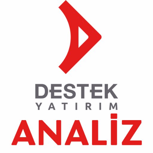 Destek Yatırım Resmi Analiz Hesabıdır. Burada yer alan yatırım bilgi, yorum ve tavsiyeleri yatırım danışmanlığı kapsamında değildir.