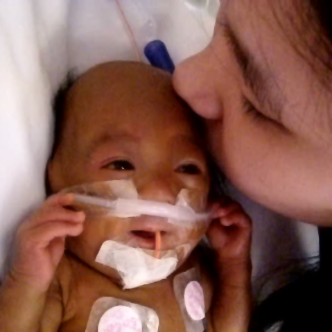 rileydejesus's profile picture. Born early on January 4, 2010 (only 23 weeks in mommy's tummy). Being taken care of by the good doctors and nurses at Valley Hospital NICU.