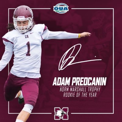 Kicker for McMaster University | do it for the people who want to see you fail | kickers are people too |