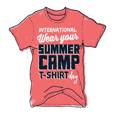 The official Twitter account for International #CampTShirtDay on November 15th! Put on your favorite camp gear and show your camp pride + spirit with the world!