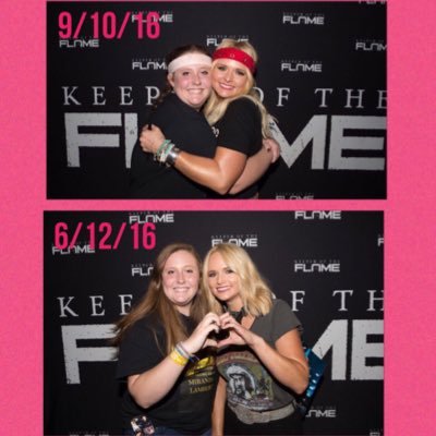 met Miranda lambert 6/12/16 and 9/10/16❤️ I got to see miranda in concert 10/18/2014 and 6/12/16 and 9/10/16 instagram is @//x.countryqueens.x