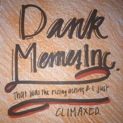 OfficialDMInc's profile picture. Official Twitter of Dank Memes Incorporated  Company of the YouTube Channel Rubix12
Dank Memes Inc is a meme delivery service that sells many different packages