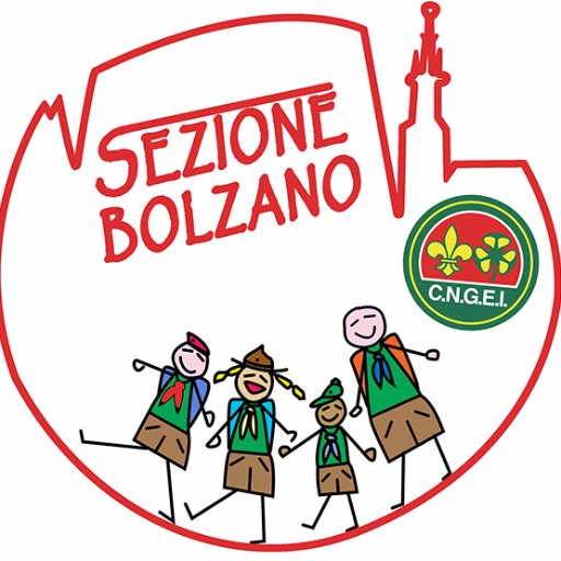 La sezione degli scout del Corpo nazionale giovani esploratori ed esploratrici italiani a Bolzano