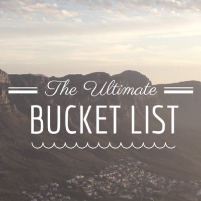 my ultimate bucket list to live life to the fullest 🌎