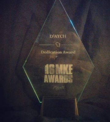 2016 MKE Dedication Award winner for community activism & music excellence. Booking=(414)233-1804 #D_AychMusic #Muzikkzone