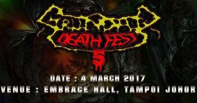 The most extreme brutal/death/gore/grind annual sick fest in Johor Bahru since 2013. Insta: grundardeathfest #gdf5 #grundardeathfest5