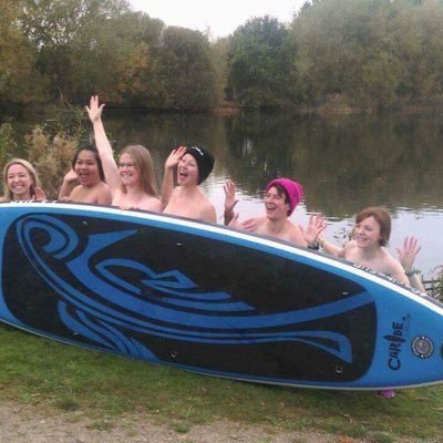 25 Notts women from TeamSUP who have produced a stunning calendar celebrating local women & nature for charity Open House. £5 from cassiepaxton@supfitness.co.uk