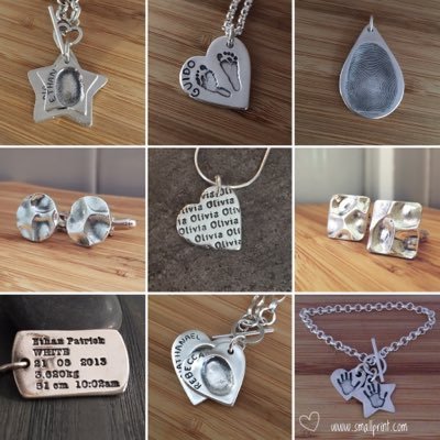 Mummy to 3 boys here & 1 in heaven, I love capturing fingerprints, handprints, footprints & drawings in silver to be worn as jewellery and cherished forever 💝