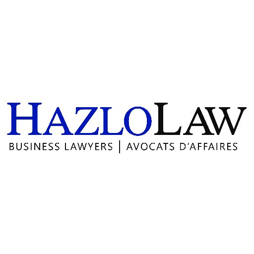 Hazlo Law - Business Lawyers is a leading Boutique Business Law Firm headquartered in Ottawa, Ontario.  info@hazlolaw.com 613-747-2459