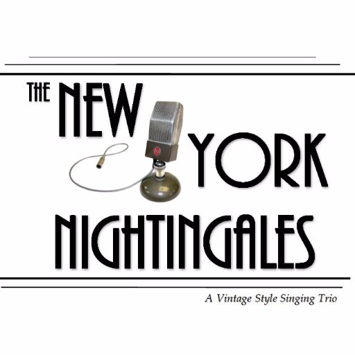 A trio of ladies with swingin' harmonies, playful personalities, and vintage style. #nynightingales