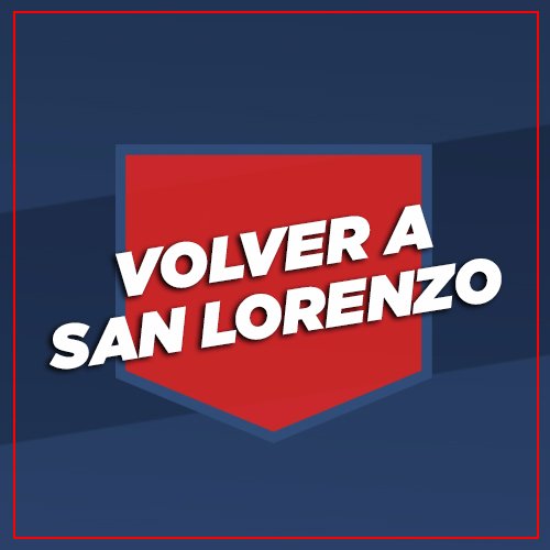 Agrupación Volver a San Lorenzo. @drcesarfrancis presidente!
| https://t.co/vCOWYffC5O…