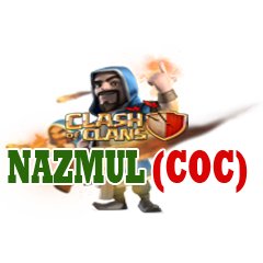 nazmulcoc's profile picture. clash of clans, coc, town hall, war base, trophy, hybrid, farming base, trophy base, air sweeper, defense, clash of clans defense, new update news clash of clan