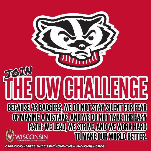 We call on all members of the campus community to join The UW Challenge and commit to Creating Inclusion and Overcoming Bias.