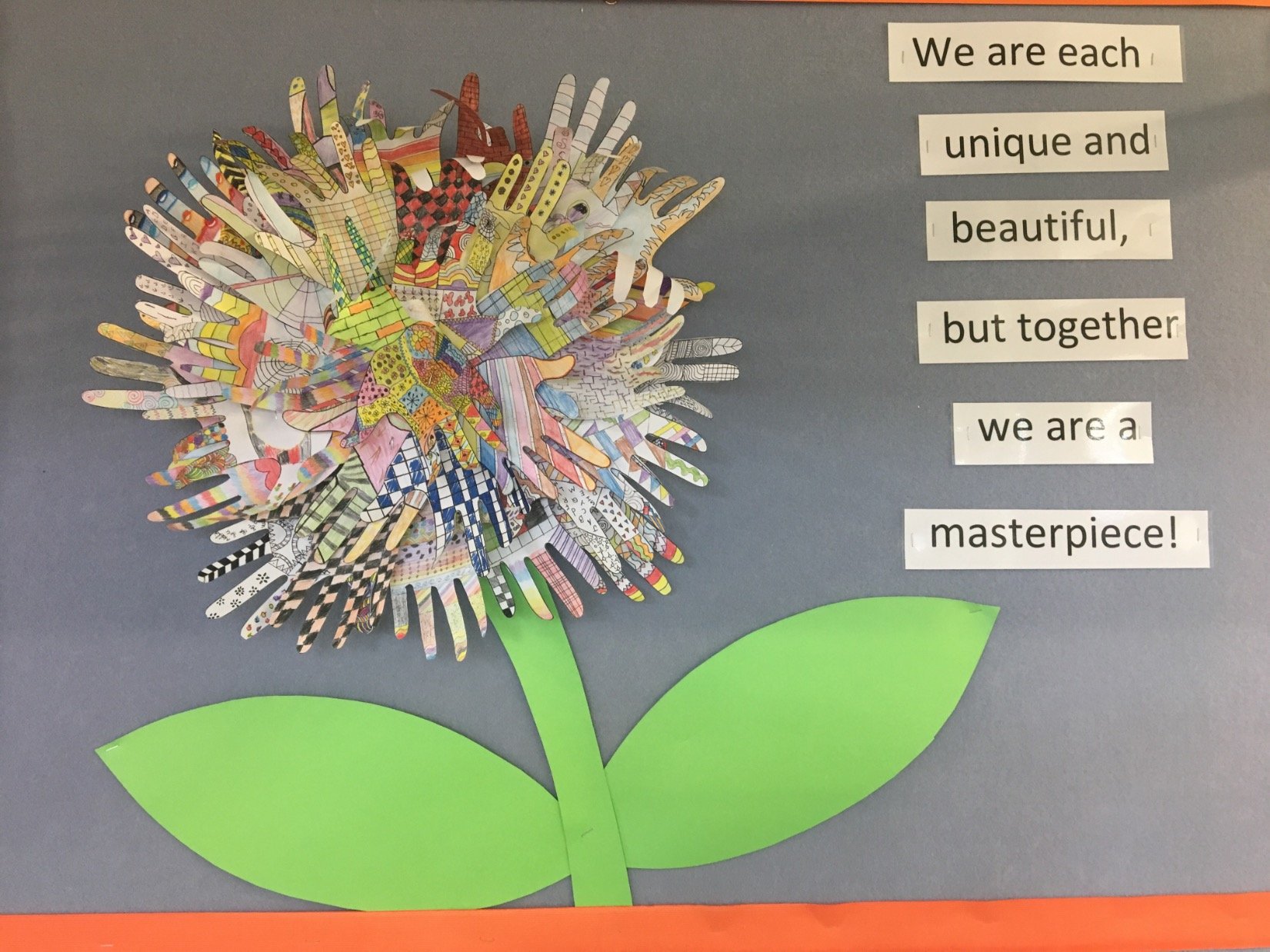 Year 6/7 class at Elizabeth Vale School