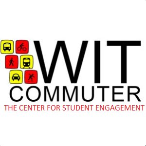 Commuter= Any student who does not live on campus. We provide updates, information & programs just for commuters! Tweet at us or email commuter@wit.edu