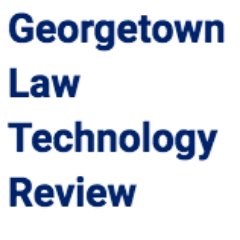 The Georgetown Law Technology Review; devoted to tech, law & policy at @georgetownlaw. 

Send submissions to gltr-submissions@georgetown.edu.