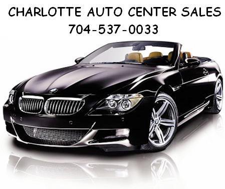We sell primarily Luxury cars, but also Regular Used Vehciles, Trucks and Auto, as well. 704-537-0033
