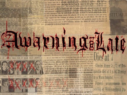 AWarningTooLate's profile picture. AWTL OFFICIAL Twitter. A Warning Too Late is a hardcore band from Quincy Massachusetts.