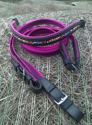 Beautiful #bespoke #handmade #horse & #pony #browbands Also #dogcollars, #belts & #keyrings! Facebook: https://t.co/m5OgRw7pUm