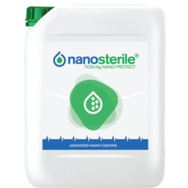 Nanosterile® Nanotechnology - BACTERIAL, VIRAL OR FUNGI GROWTH PREVENTION. Min. of 2 years protection guarantee! Effective Nosocomial infection crisis solution.