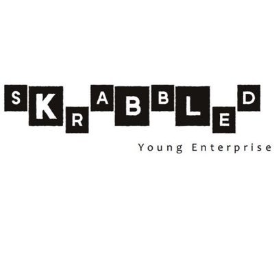 Young Enterprise Company from Banbridge Academy selling handmade Skrabbled crafts!✨🌟