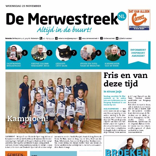 Bereikbaar via: redactie.mer@persgroep.nl. Site: https://t.co/lUnoOCQNBN. Facebook: https://t.co/PSSzTsBcqN.