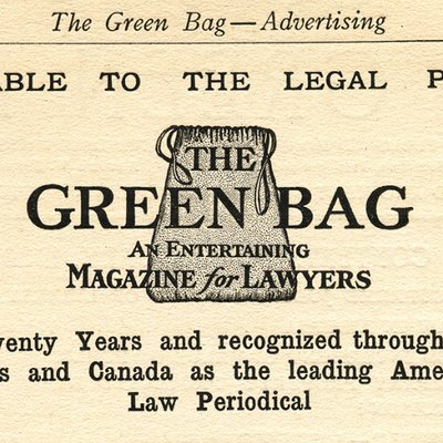 Image result for green bag 2d law review