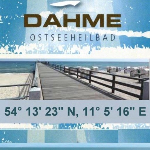 Dahme ist der ideale Urlaubsort für Familien und Gesundheitsbewusste.
Dahme liegt am nördlichen Rand der Lübecker Bucht in Schleswig-Holstein.
