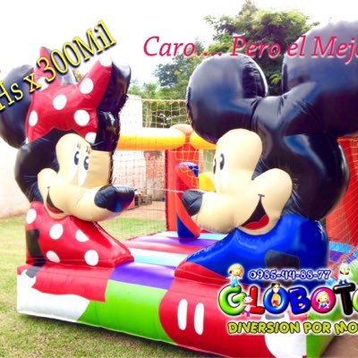 Alquiler de Globos Saltarines, lo mejor en Globo Loco. Lo mejor que podés regalar a un Niño para hacerlo feliz.