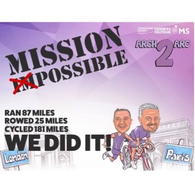 Barry & Derek took on the challenge of a lifetime!