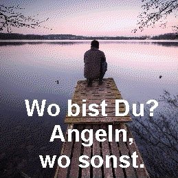 Ich liebe das Angeln. Du auch? Dann liebst du sicher auch, wenn der Morgennebel über das Wasser streicht und dein Schwimmer sich langsam in Bewegung setzt.