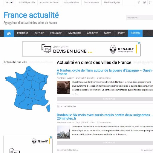 ActualiteNantes's profile picture. #Nantes #Actualité