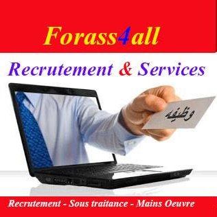 forass4all's profile picture. forass4all 
للتشغيل و الخدمات 
و التزويد بالعمالة المغربية و المصرية و التونسية و السودانية