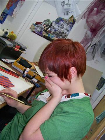 I do art & design at college :)