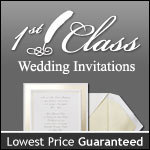1st Class Wedding Invitations offers the finest selection of wedding invitations and service available.
