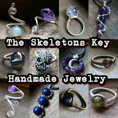 Handmade gemstone jewelry🔮 Moonstone, Amethyst, Goldstone, Fluorite, Quartz. https://t.co/uwCIW0QbLE… Blessed Be!