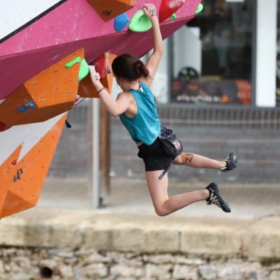 EmilyTheClimber's profile picture. I am a keen climber from Sheffield who loves climbing. I am supported by @fivetenuk, the best climbing shoe manufacturer in the world!