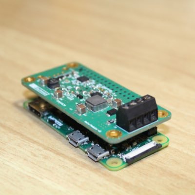 Electronic module designed to continuously power the #RaspberryPi Zero from a 12 V battery and a solar panel.