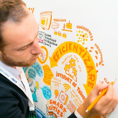 Graphic Recorder, Visual Storyteller, Words Magician and Quite the best guy to coach you on writing today