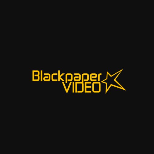 Official Twitter Page For BlackpaperVIDEO