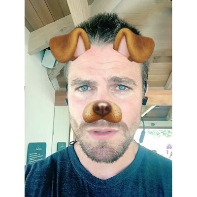 stephen amell is the only person that makes me happy.