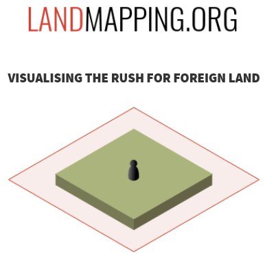 LandMapping_org's profile picture. Want to know what drives the rush for foreign land aka #landgrabbing? Find out on https://t.co/AdN70BAbsz and check out the interactive #datavisualisation.