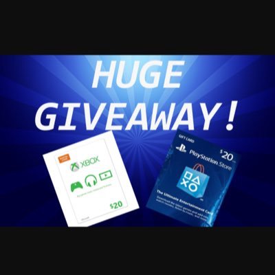 I do PlayStation and Xbox Giveaways